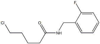 5-chloro-N-[(2-fluorophenyl)methyl]pentanamide