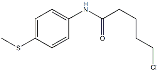 5-chloro-N-[4-(methylsulfanyl)phenyl]pentanamide