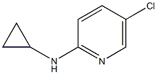 5-chloro-N-cyclopropylpyridin-2-amine Structure