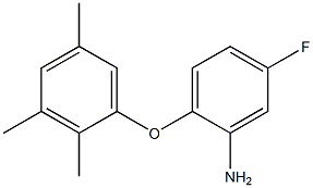 5-fluoro-2-(2,3,5-trimethylphenoxy)aniline 结构式