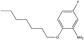 5-fluoro-2-(heptyloxy)aniline,,结构式