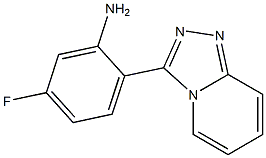 5-fluoro-2-[1,2,4]triazolo[4,3-a]pyridin-3-ylaniline