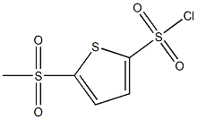 5-methanesulfonylthiophene-2-sulfonyl chloride Structure