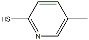 5-methylpyridine-2-thiol,,结构式