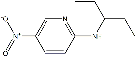 5-nitro-N-(pentan-3-yl)pyridin-2-amine,,结构式