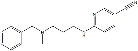 6-({3-[benzyl(methyl)amino]propyl}amino)nicotinonitrile