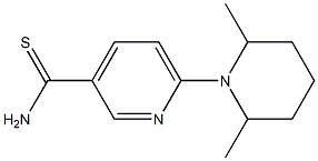 6-(2,6-dimethylpiperidin-1-yl)pyridine-3-carbothioamide