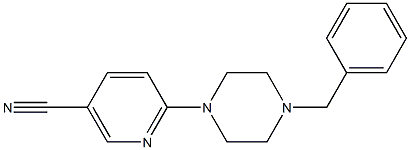 6-(4-benzylpiperazin-1-yl)nicotinonitrile