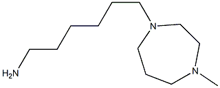 6-(4-methyl-1,4-diazepan-1-yl)hexan-1-amine Struktur