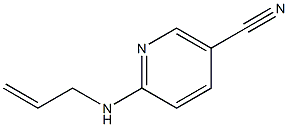 6-(allylamino)nicotinonitrile 化学構造式