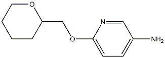 6-(oxan-2-ylmethoxy)pyridin-3-amine Structure