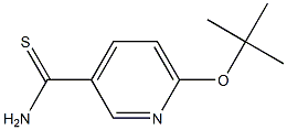 6-(tert-butoxy)pyridine-3-carbothioamide,,结构式