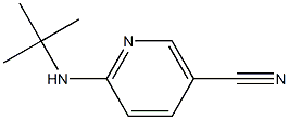 6-(tert-butylamino)nicotinonitrile,,结构式