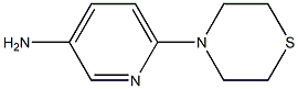 6-(thiomorpholin-4-yl)pyridin-3-amine Structure