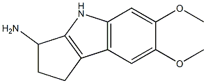 6,7-dimethoxy-1H,2H,3H,4H-cyclopenta[b]indol-3-amine