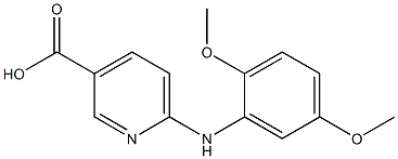  6-[(2,5-dimethoxyphenyl)amino]pyridine-3-carboxylic acid