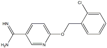 6-[(2-chlorobenzyl)oxy]pyridine-3-carboximidamide|