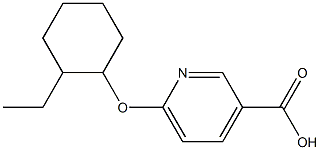  6-[(2-ethylcyclohexyl)oxy]pyridine-3-carboxylic acid