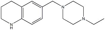 6-[(4-ethylpiperazin-1-yl)methyl]-1,2,3,4-tetrahydroquinoline Structure