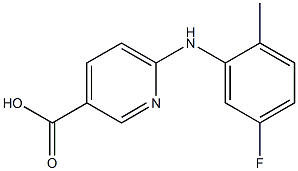6-[(5-fluoro-2-methylphenyl)amino]pyridine-3-carboxylic acid