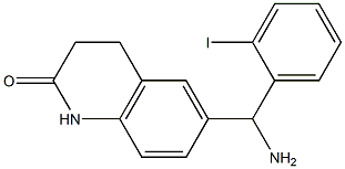 6-[amino(2-iodophenyl)methyl]-1,2,3,4-tetrahydroquinolin-2-one