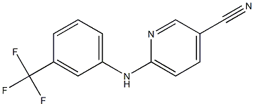 6-{[3-(trifluoromethyl)phenyl]amino}pyridine-3-carbonitrile