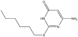 6-amino-2-(hexylsulfanyl)-3,4-dihydropyrimidin-4-one