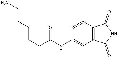 6-amino-N-(1,3-dioxo-2,3-dihydro-1H-isoindol-5-yl)hexanamide