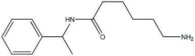 6-amino-N-(1-phenylethyl)hexanamide Structure