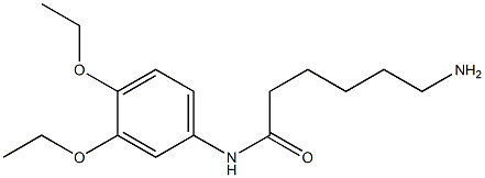  6-amino-N-(3,4-diethoxyphenyl)hexanamide