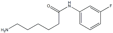 6-amino-N-(3-fluorophenyl)hexanamide