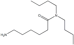 6-amino-N,N-dibutylhexanamide Structure