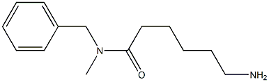 6-amino-N-benzyl-N-methylhexanamide 结构式