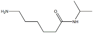 6-amino-N-isopropylhexanamide 化学構造式