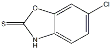 6-chloro-2,3-dihydro-1,3-benzoxazole-2-thione Structure