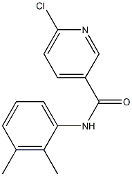 6-chloro-N-(2,3-dimethylphenyl)pyridine-3-carboxamide Structure