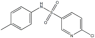 6-chloro-N-(4-methylphenyl)pyridine-3-sulfonamide