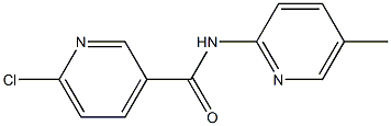  6-chloro-N-(5-methylpyridin-2-yl)pyridine-3-carboxamide