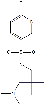 6-chloro-N-{2-[(dimethylamino)methyl]-2-methylpropyl}pyridine-3-sulfonamide