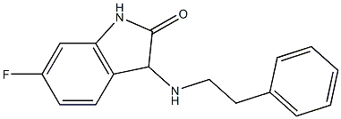  6-fluoro-3-[(2-phenylethyl)amino]-2,3-dihydro-1H-indol-2-one