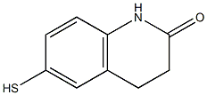 6-mercapto-3,4-dihydroquinolin-2(1H)-one 化学構造式