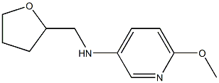 6-methoxy-N-(oxolan-2-ylmethyl)pyridin-3-amine Structure