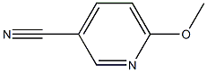 6-メトキシピリジン-3-カルボニトリル 化学構造式