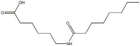 6-octanamidohexanoic acid Structure