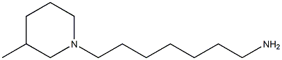 7-(3-methylpiperidin-1-yl)heptan-1-amine Structure