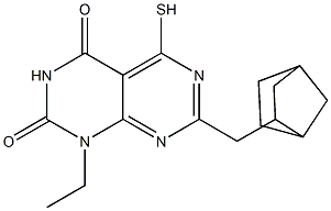 7-(bicyclo[2.2.1]hept-2-ylmethyl)-1-ethyl-5-mercaptopyrimido[4,5-d]pyrimidine-2,4(1H,3H)-dione