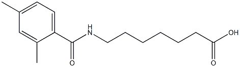  7-[(2,4-dimethylbenzoyl)amino]heptanoic acid