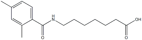 7-[(2,4-dimethylbenzoyl)amino]heptanoic acid