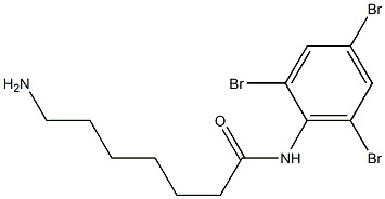 7-amino-N-(2,4,6-tribromophenyl)heptanamide Structure