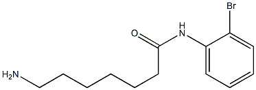 7-amino-N-(2-bromophenyl)heptanamide,,结构式